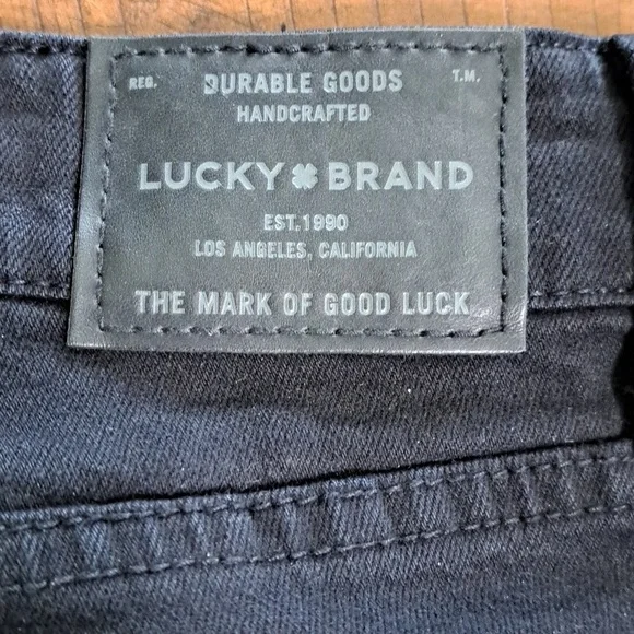 Lucky Brand Women's Black Jeans Sweet Straight Size 6/28 - Picture 8 of 11